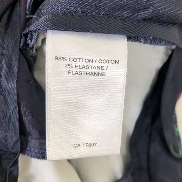 Banana Republic Blue/Green Dress Pants Sz 0 - Picture 10 of 10